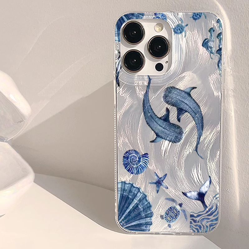 Ocean Animal Whale Turtle Tren - Phone Cases Galaxy A16 5G recension och pris