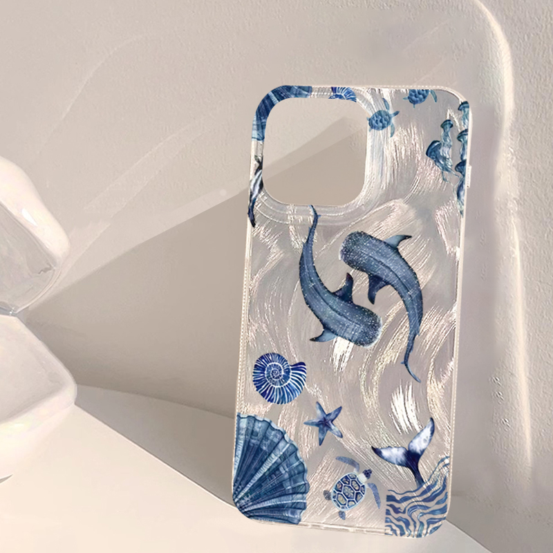 Ocean Animal Whale Turtle Tren - Phone Cases Galaxy A16 5G recension och pris