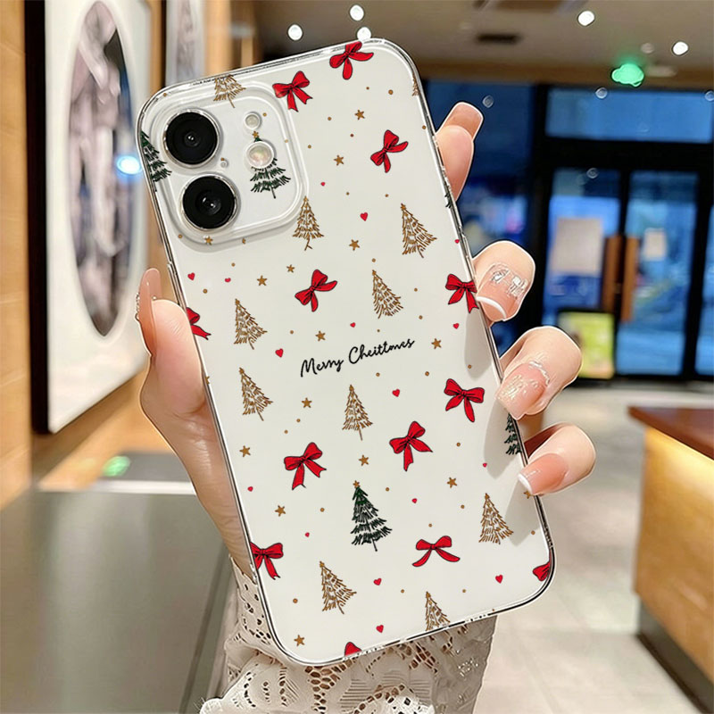 Red Bow Christmas Clear Shockp - Phone Cases Xr Iphone recension och pris