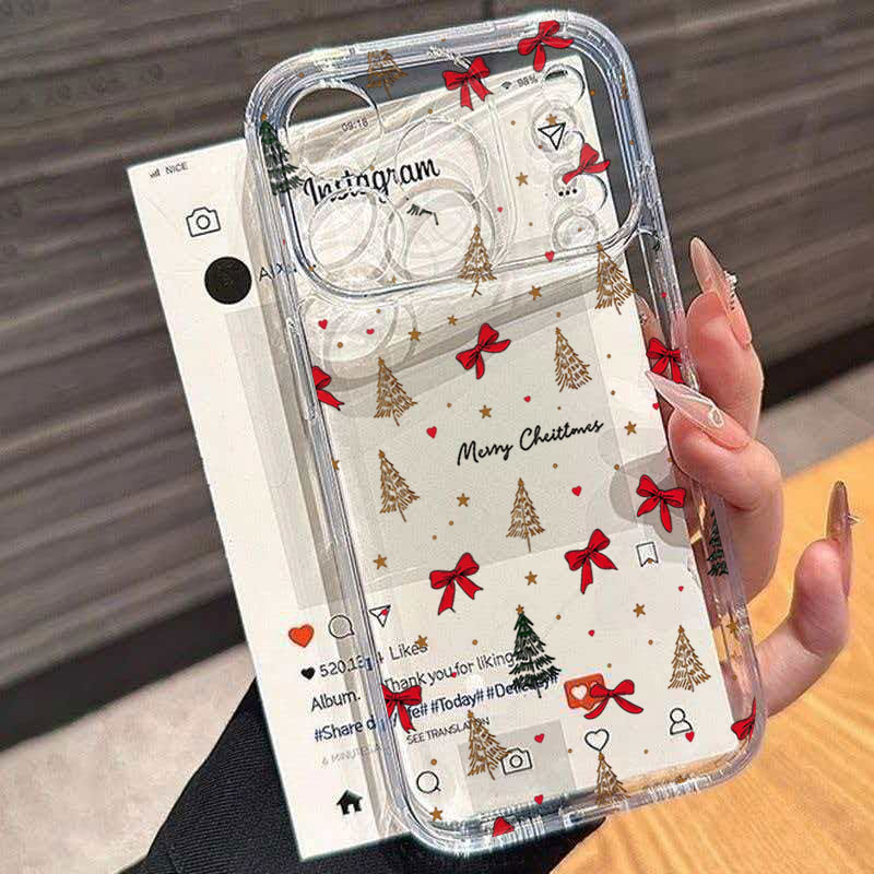 Red Bow Christmas Clear Shockp - Phone Cases Xr Iphone recension och pris