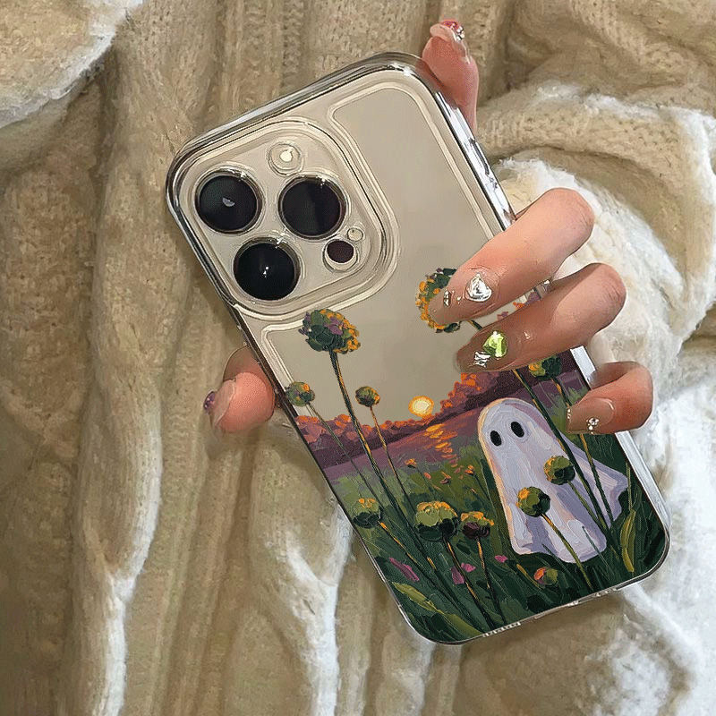 Funny Cute Ghost Pattern Phone - Phone Cases Xiaomi 15 recension och pris