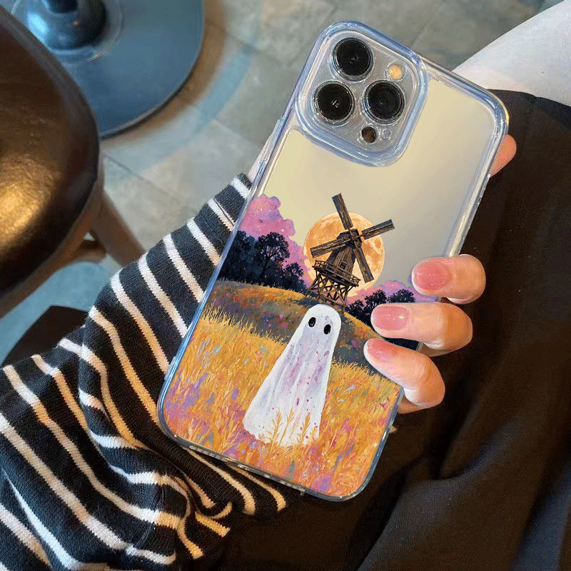Funny Cute Ghost Pattern Phone - Phone Cases Xiaomi 15 recension och pris
